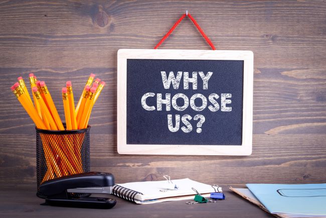 Why We Choose Us?